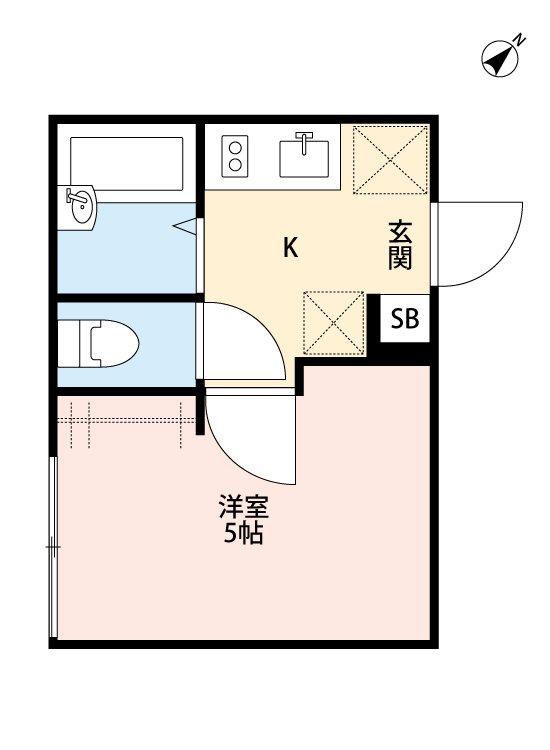 フェリスツー 間取り図
