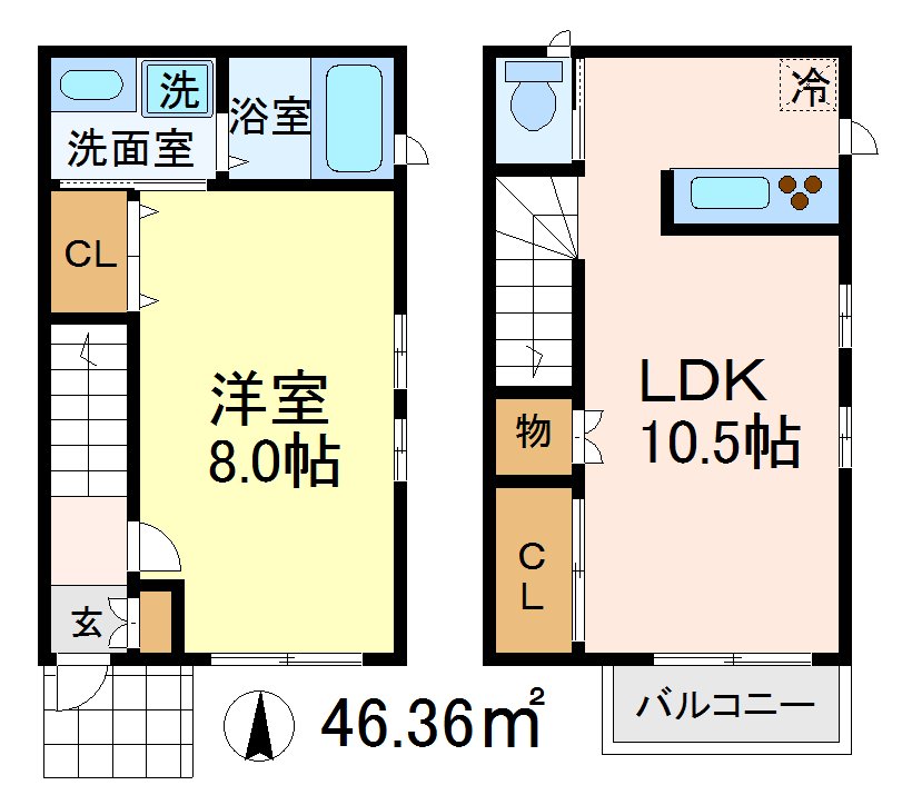 cocoleaf世田谷砧 間取り