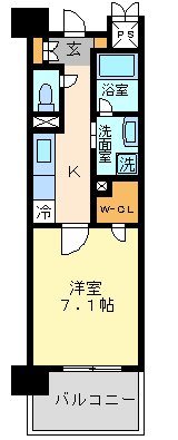 リージア経堂テラスガーデン 間取り
