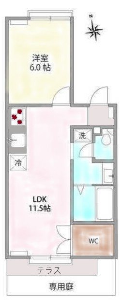 レジデンス世田谷（祖師谷） 間取り