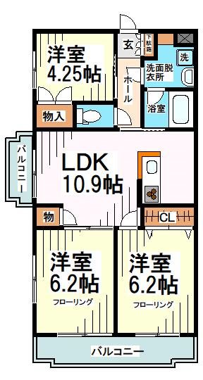 桜丘ガーデンハイツ 間取り