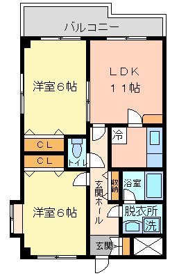 アルカディア・1 間取り図