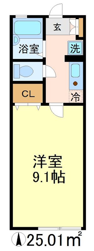 シュペリュール祖師谷 間取り