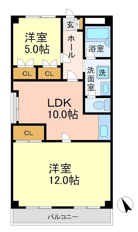 松永マンション 間取り