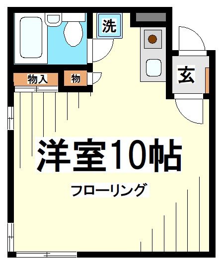 インナーコート経堂 間取り