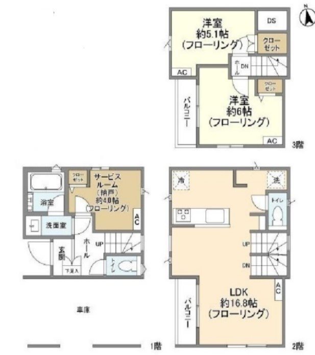 Kolet下高井戸  間取り