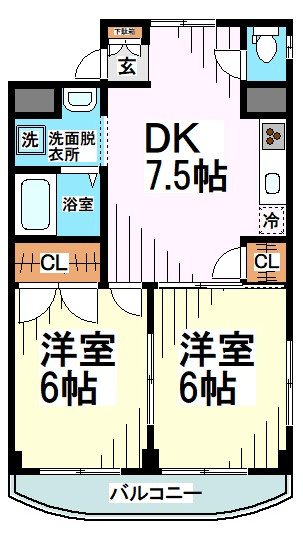 エンブレム経堂 間取り