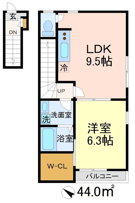 フラワーハイム 間取り