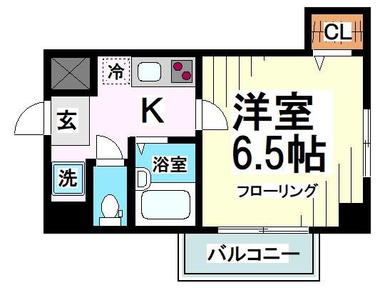 ハーヴェスト経堂 305号室 間取り