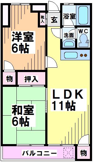 成城キャッスルⅠ 間取り