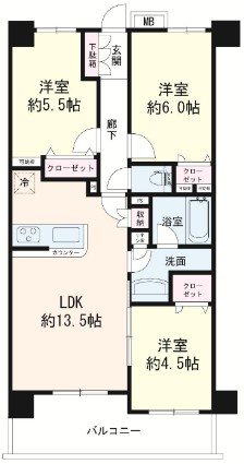 パレステージ狛江 間取り