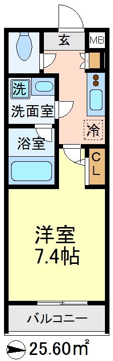 スカイコート成城学園前 間取り