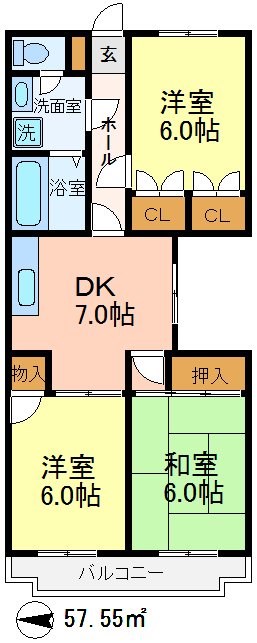 ガーデンハウス千歳台 間取り
