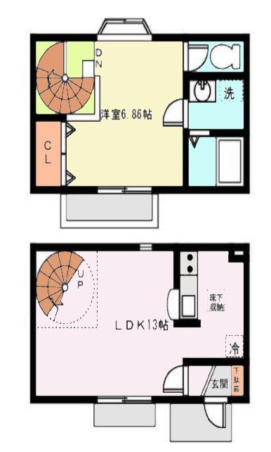 パインストーン砧 間取り