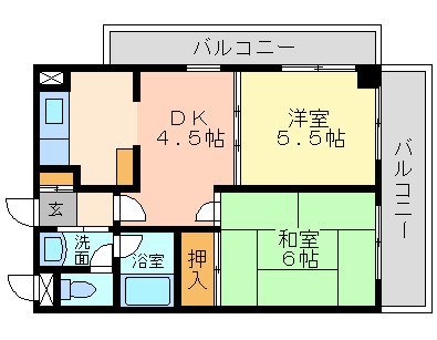 グランベル祖師谷  間取り