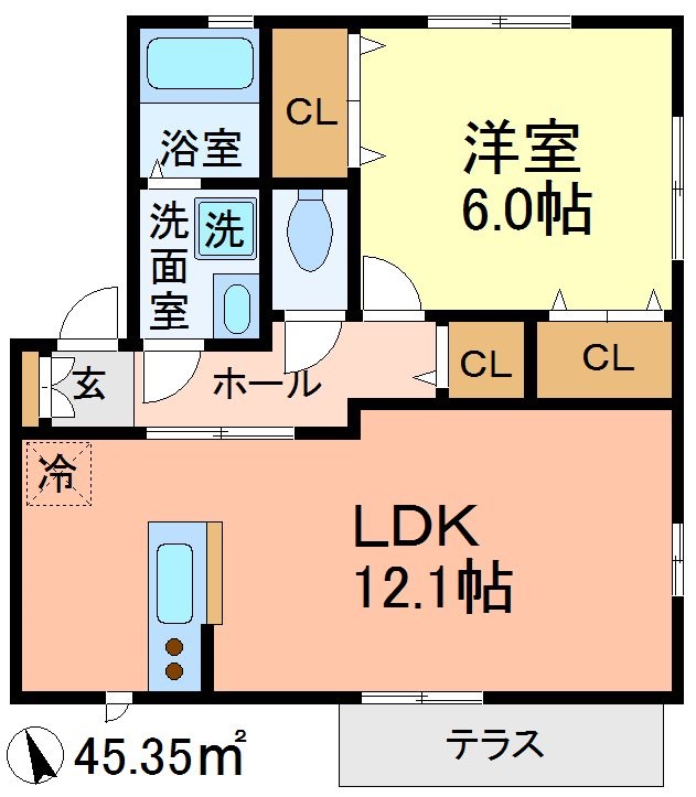 メゾンベール 間取り