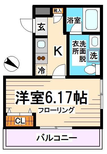 グエル・サカエ赤堤 間取り