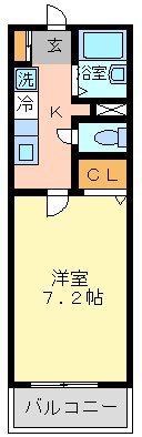 グラシアス千歳台 間取り