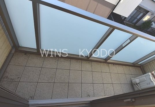 ランセル　A棟 ベランダ