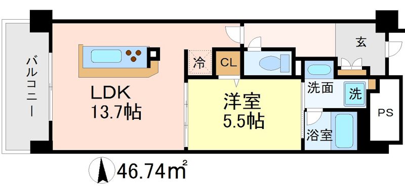 アンビエンテ経堂 間取り