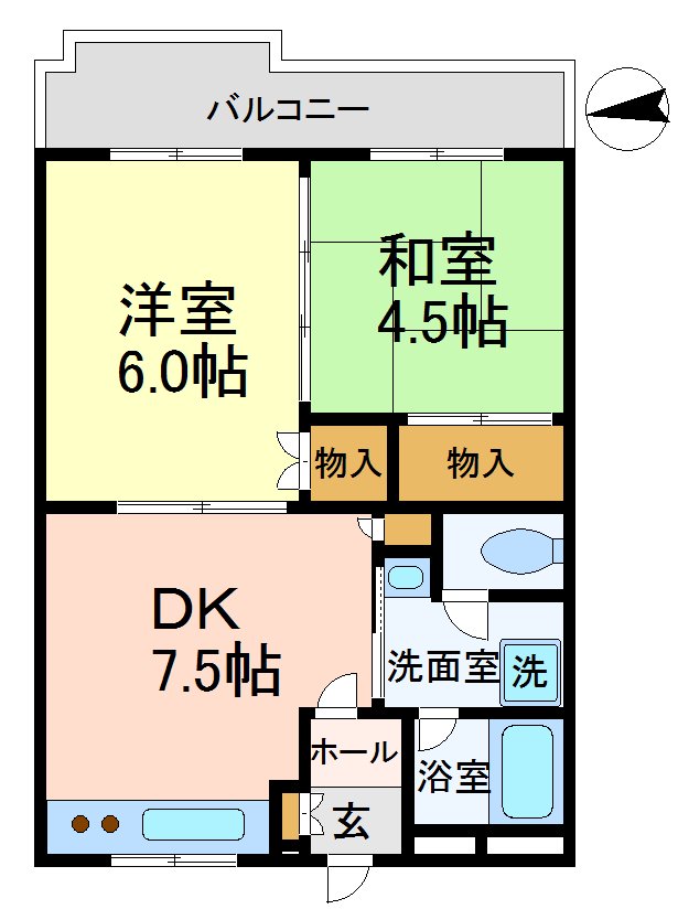 エスパシオ経堂 間取り