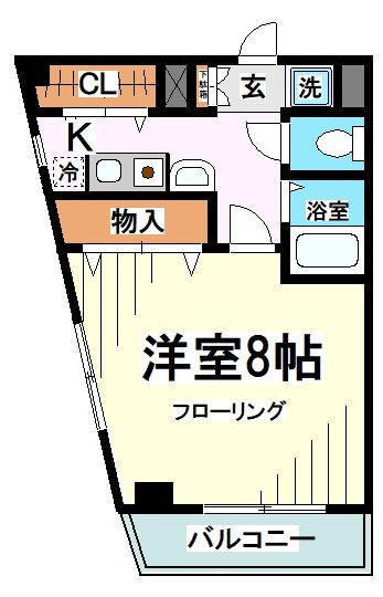 エクレールメグミ 間取り