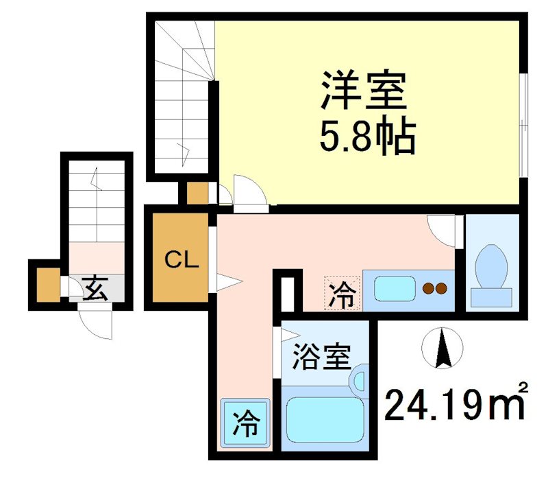 リブリ・宮坂 間取り図