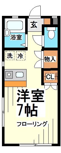 ハイツウシダ 間取り