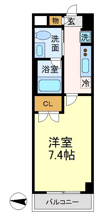 Contento千歳船橋 間取り