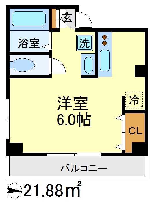 ナオックスエノモト 間取り