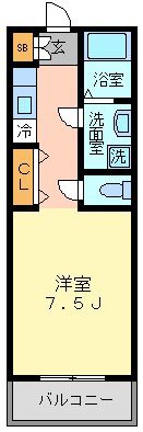 メイフェア赤堤 間取り図