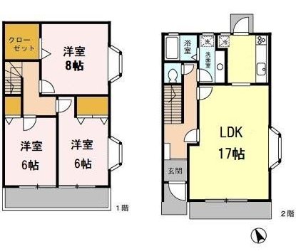 サニーホームズC 間取り
