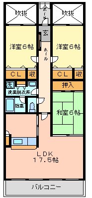 コートハウス千歳船橋  間取り図