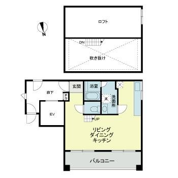 メゾン・ド経堂 間取り図
