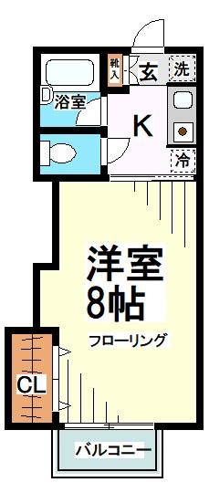 ハイツ千代浦 間取り