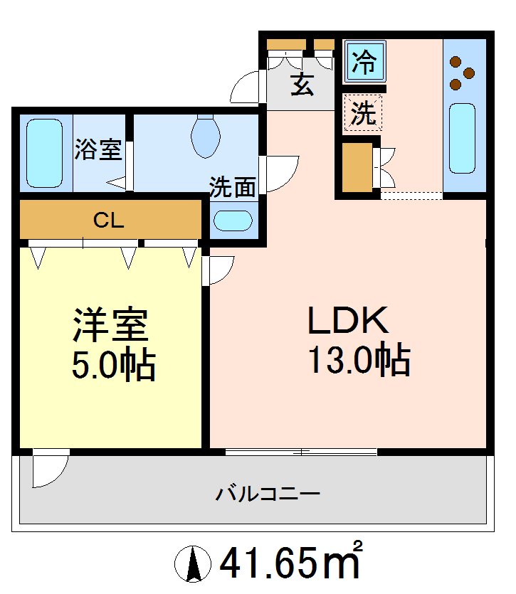 タナキヤアパート 間取り図