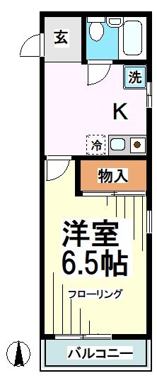 レジデンス経堂 間取り図