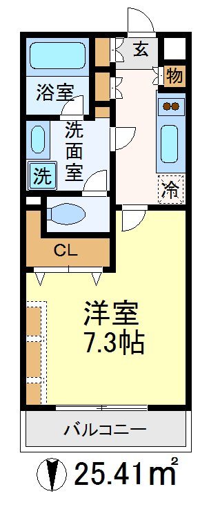 ブライズ祖師ヶ谷大蔵DUE 間取り図