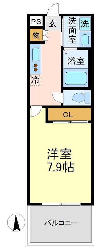 ソラレガーロ成城 間取り図