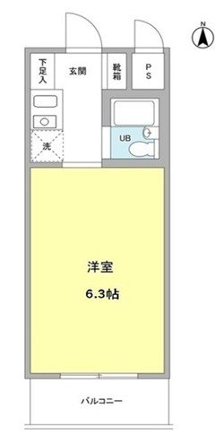 ウッドクレスト砧A 間取り
