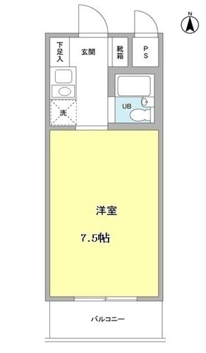 ウッドクレスト砧A 間取り
