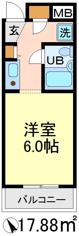 ラポール経堂 間取り