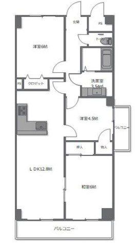 カーサ501 間取り