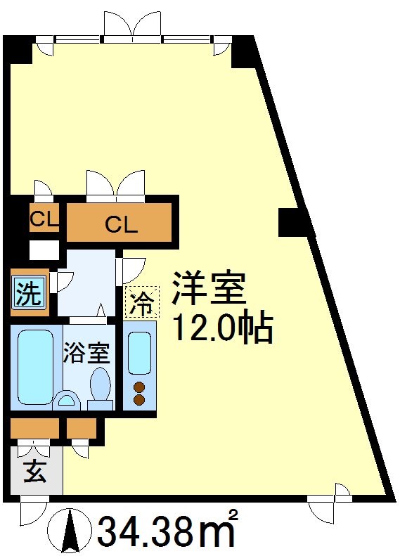 フェニックスコート砧 間取り