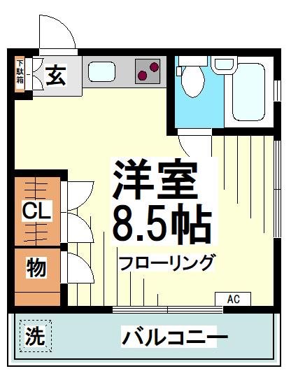 アミティエ島津 間取り
