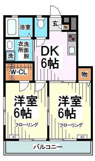 メゾン・エスポワール 間取り図
