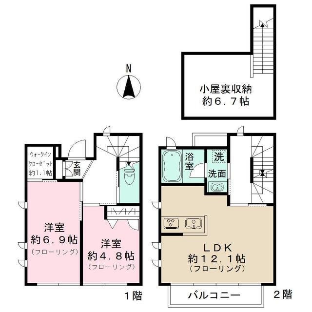 dwell上北沢A棟    間取り