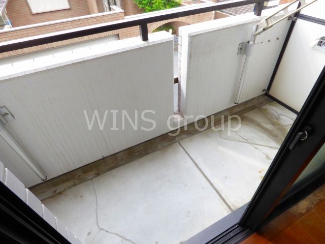 ハニーコート ベランダ