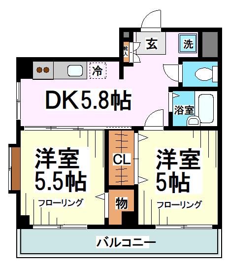 第二船橋レヂデンス　 間取り