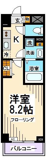 リージア経堂イーストプレイス 間取り図